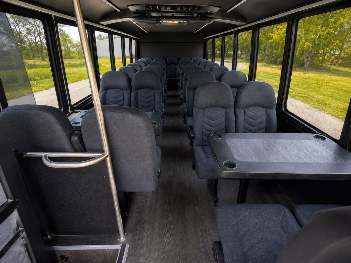 20 passenger minibus interior