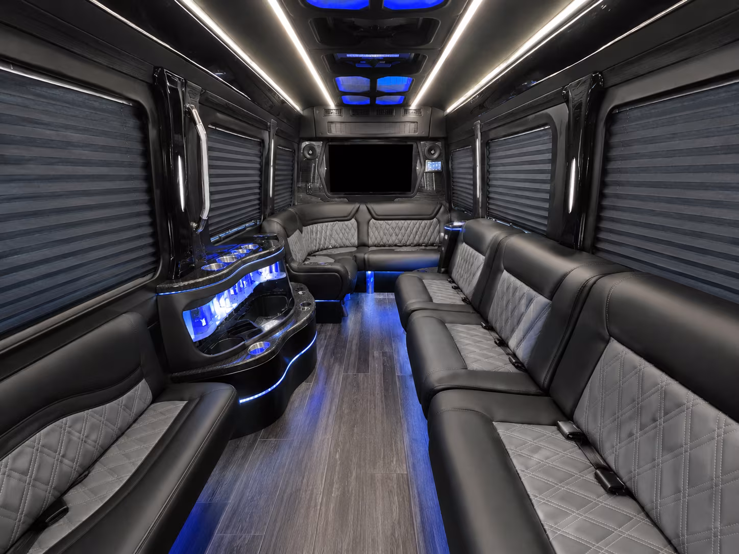 corporate shuttle service between downtown jacksonville offices and remote parking