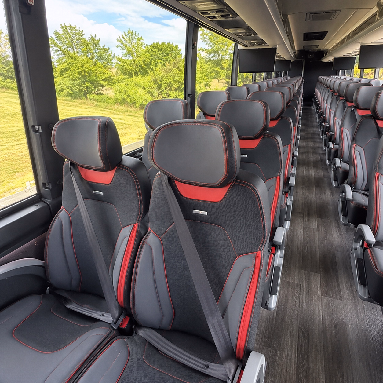 jacksonville airport transportation onboard seating
