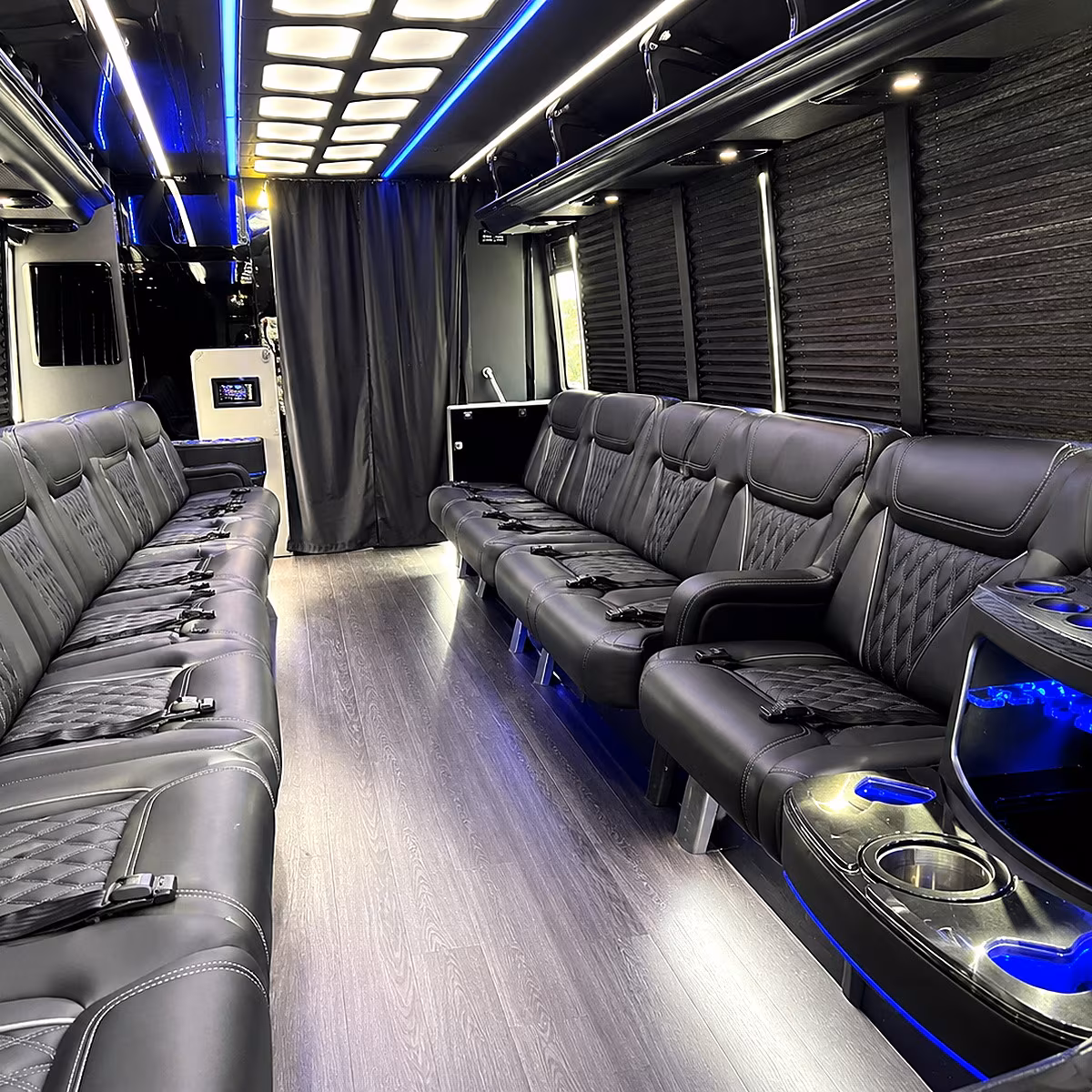 jacksonville night out party bus rental